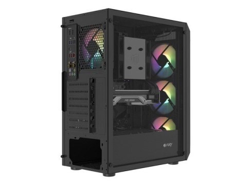 FURY OBUDOWA KOMPUTEROWA FURY SHOBO SH4F RGB MIDI Z OKNEM CZARNA FURY OBUDOWA KOMPUTEROWA FURY SHOBO SH4F RGB MIDI Z OKNEM CZARNA