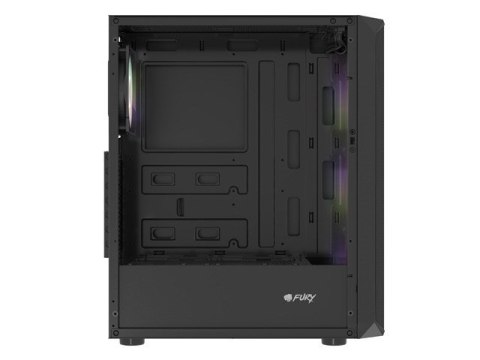 FURY OBUDOWA KOMPUTEROWA FURY SHOBO SH4F RGB MIDI Z OKNEM CZARNA FURY OBUDOWA KOMPUTEROWA FURY SHOBO SH4F RGB MIDI Z OKNEM CZARNA