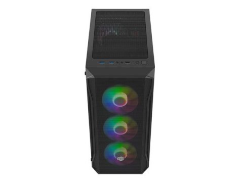FURY OBUDOWA KOMPUTEROWA FURY SHOBO SH4F RGB MIDI Z OKNEM CZARNA FURY OBUDOWA KOMPUTEROWA FURY SHOBO SH4F RGB MIDI Z OKNEM CZARNA