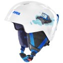 Kask narciarski dziecięcy Uvex Manic Caterpillar biały 46-50