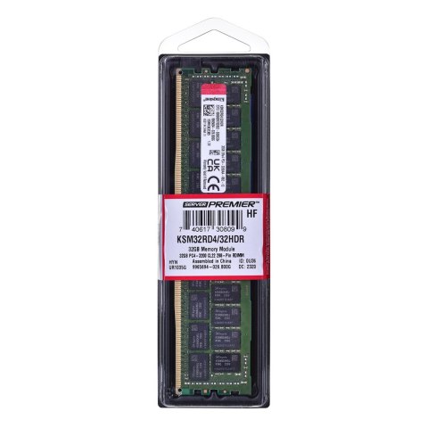 Kingston RDIMM 32GB DDR4 2Rx4 Hynix D Rambus 3200MHz PC4-25600 KSM32RD4/32HDR Kingston RDIMM 32GB DDR4 2Rx4 Hynix D Rambus 3200MHz PC4-25600 KSM32RD4/32HDR