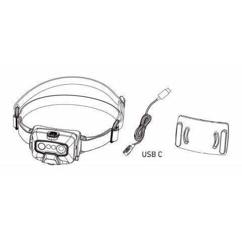 Latarka Ledlenser HF6R Core Black Latarka Ledlenser HF6R Core Black