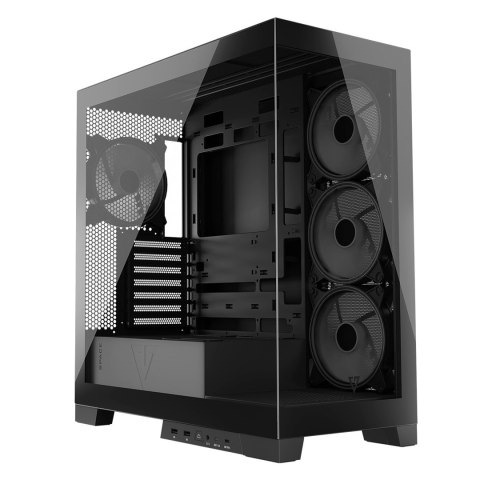 MODECOM OBUDOWA VOLCANO SPACE APEX ARGB MIDI CZARNA MODECOM OBUDOWA VOLCANO SPACE APEX ARGB MIDI CZARNA