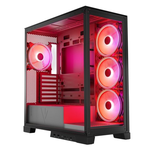 MODECOM OBUDOWA VOLCANO SPACE APEX ARGB MIDI CZARNA MODECOM OBUDOWA VOLCANO SPACE APEX ARGB MIDI CZARNA