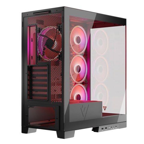 MODECOM OBUDOWA VOLCANO SPACE APEX ARGB MIDI CZARNA MODECOM OBUDOWA VOLCANO SPACE APEX ARGB MIDI CZARNA