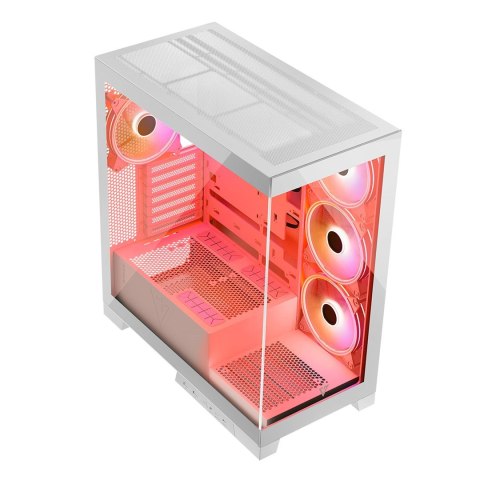 MODECOM OBUDOWA VOLCNO SPACE APEX ARGB MIDI WHITE MODECOM OBUDOWA VOLCNO SPACE APEX ARGB MIDI WHITE