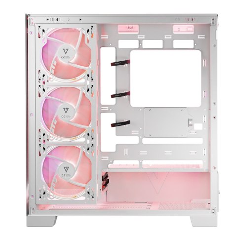 MODECOM OBUDOWA VOLCNO SPACE APEX ARGB MIDI WHITE MODECOM OBUDOWA VOLCNO SPACE APEX ARGB MIDI WHITE