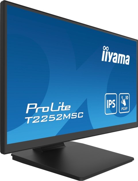 MONITOR IIYAMA DOTYKOWY LED 21,5" T2252MSC-B2 MONITOR IIYAMA DOTYKOWY LED 21,5" T2252MSC-B2