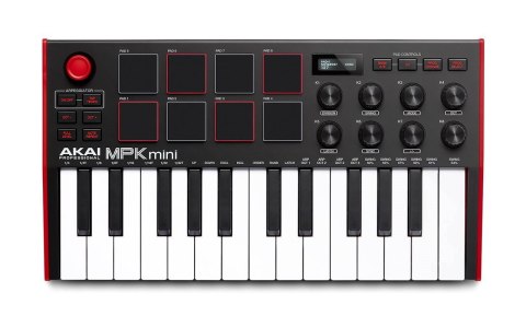 AKAI MPK MINI 3 - Mini klawiatura sterująca AKAI MPK MINI 3 - Mini klawiatura sterująca
