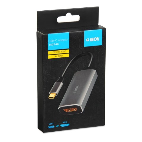 IBOX ADAPTER IACF4K USB-C TO FEMALE HDMI 4K IBOX ADAPTER IACF4K USB-C TO FEMALE HDMI 4K