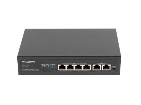 LANBERG SWITCH POE+ RACK 10"/19" (4X 100MB/S POE+, 2X 100MB/S) RSFE-4P-2FE-60 LANBERG SWITCH POE+ RACK 10"/19" (4X 100MB/S POE+, 2X 100MB/S) RSFE-4P-2FE-60
