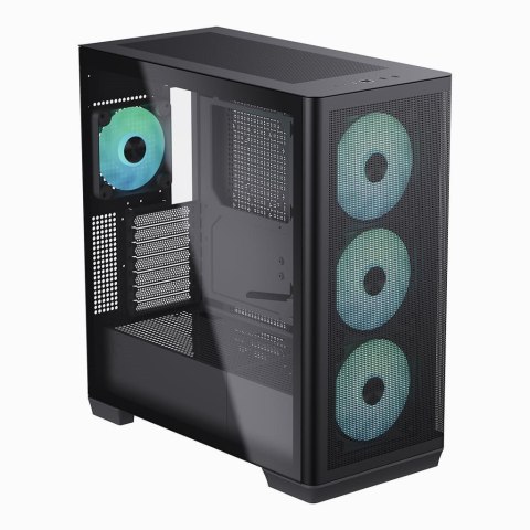 Obudowa AEROCOOL APNX C1-BK-v1 ARGB Obudowa AEROCOOL APNX C1-BK-v1 ARGB