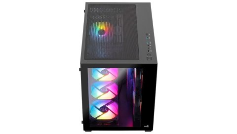 Obudowa AEROCOOL PGS DRYFT MINI-G-BK-v1 FRGB Obudowa AEROCOOL PGS DRYFT MINI-G-BK-v1 FRGB