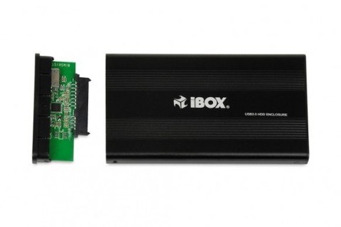 Obudowa IBOX HD-02 ZEW. 2,5" USB 3.0 IEU3F02 (2.5"; USB 3.0; Aluminium; kolor czarny) Obudowa IBOX HD-02 ZEW. 2,5" USB 3.0 IEU3F02 (2.5"; USB 3.0; Aluminium; kolor czarny)