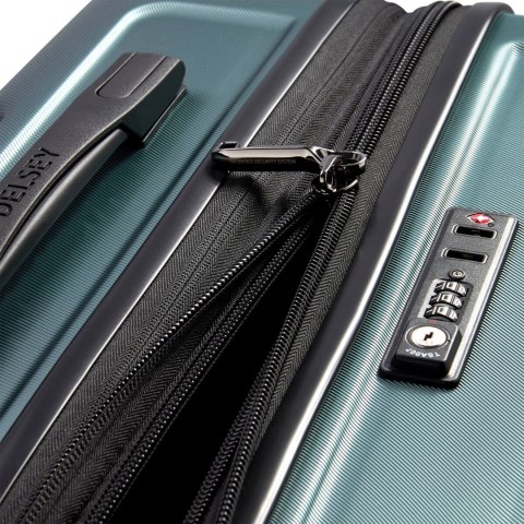 Delsey Walizka SHADOW 5.0 75cm 4 DOUBLE WHEELS EXPANDABLE TROLLEY CASE ZIELONY Delsey Walizka SHADOW 5.0 75cm 4 DOUBLE WHEELS EXPANDABLE TROLLEY CASE ZIELONY