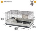 FERPLAST Krolik Large - klatka dla królika