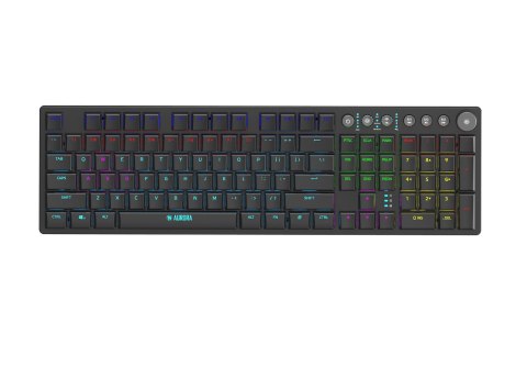 KLAWIATURA I-BOX AURORA K-6 RGB, MECHANICZNA, RED SWITCH, LOW PROFILE GAMING KLAWIATURA I-BOX AURORA K-6 RGB, MECHANICZNA, RED SWITCH, LOW PROFILE GAMING