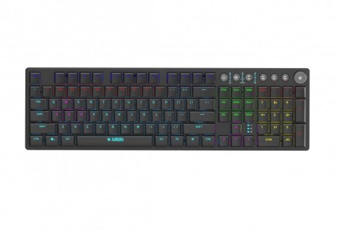 KLAWIATURA I-BOX AURORA K-6 RGB, MECHANICZNA, RED SWITCH, LOW PROFILE GAMING KLAWIATURA I-BOX AURORA K-6 RGB, MECHANICZNA, RED SWITCH, LOW PROFILE GAMING