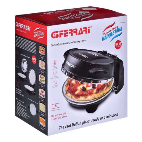 Piec do pizzy G3Ferrari G1003210 Plus evo black 2 kamienie Piec do pizzy G3Ferrari G1003210 Plus evo black 2 kamienie