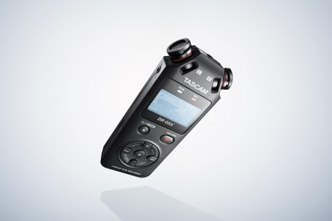 Tascam DR-05X - Przenośny rejestrator cyfrowy z interfejsem USB, zapis na karcie pamięci microSD Tascam DR-05X - Przenośny rejestrator cyfrowy z interfejsem USB, zapis na karcie pamięci microSD