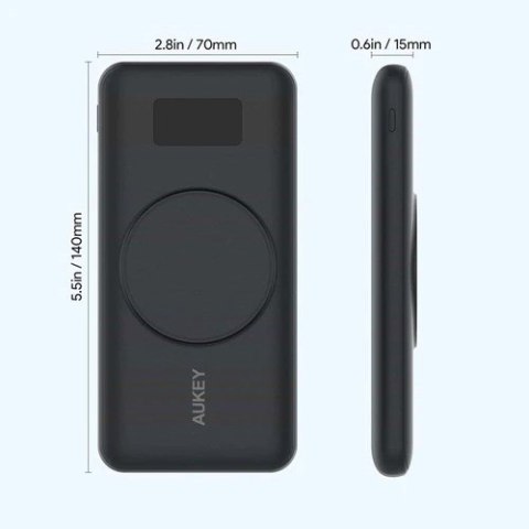 AUKEY POWER BANK PB-WL02I 10000MAH 22.5W MAGSAFE AUKEY POWER BANK PB-WL02I 10000MAH 22.5W MAGSAFE
