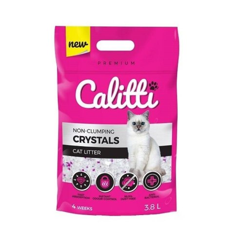 CALITTI Crystals - żwirek silikonowy dla kota - 3,8l CALITTI Crystals - żwirek silikonowy dla kota - 3,8l