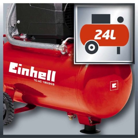 Kompresor olejowy TC-AC 190/24/8 4007325 EINHELL Kompresor olejowy TC-AC 190/24/8 4007325 EINHELL
