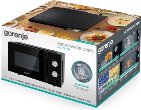 Kuchenka mikrofalowa wolnostojąca GORENJE MO17E1BH Kuchenka mikrofalowa wolnostojąca GORENJE MO17E1BH