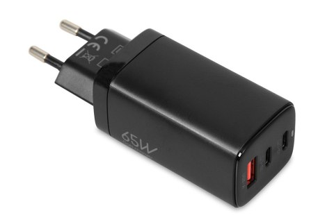 ŁADOWARKA SIECIOWA I-BOX C-65 GAN PD65W KABEL, CZARNA ŁADOWARKA SIECIOWA I-BOX C-65 GAN PD65W KABEL, CZARNA