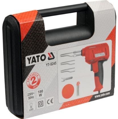 LUTOWNICA TRANSFORMATOROWA 180W YATO YT-8245 LUTOWNICA TRANSFORMATOROWA 180W YATO YT-8245