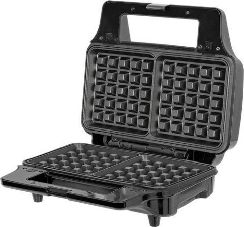 Opiekacz wielofunkcyjny MPM MOP-23M (900W czarno-srebrny) Opiekacz wielofunkcyjny MPM MOP-23M (900W czarno-srebrny)