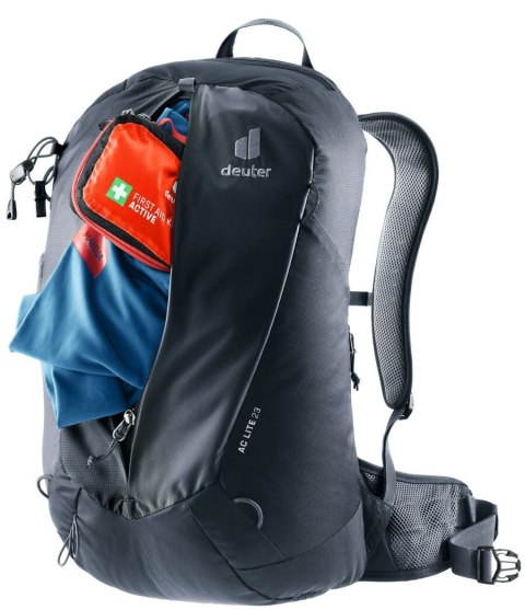 Plecak turystyczny Deuter AC Lite 23 black Plecak turystyczny Deuter AC Lite 23 black
