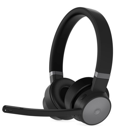 Słuchawki Lenovo Go ANC bezprzewodowe bluetooth stacja łałująca GXD1C99241 grafitowe Słuchawki Lenovo Go ANC bezprzewodowe bluetooth stacja łałująca GXD1C99241 grafitowe