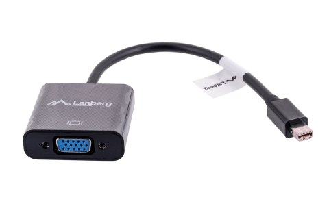 Adapter Lanberg AD-0006-BK (Mini DisplayPort M - D-Sub (VGA) F; 0,20m; kolor czarny) Adapter Lanberg AD-0006-BK (Mini DisplayPort M - D-Sub (VGA) F; 0,20m; kolor czarny)