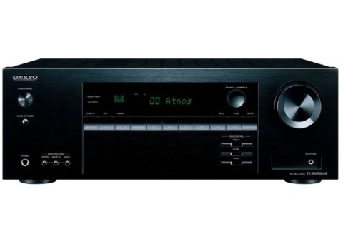 Amplituner Kina Domowego Onkyo TX-SR494DAB czarny