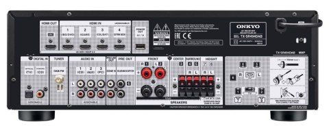 Amplituner Kina Domowego Onkyo TX-SR494DAB czarny Amplituner Kina Domowego Onkyo TX-SR494DAB czarny