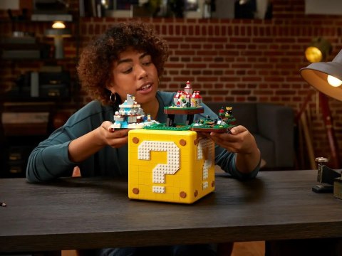 LEGO Super Mario 71395 Blok z pytajnikiem Super Mario 64 (WYPRZEDAŻ) LEGO Super Mario 71395 Blok z pytajnikiem Super Mario 64 (WYPRZEDAŻ)
