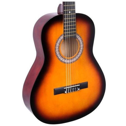 NN BD 36 - Gitara klasyczna 3/4 do nauki dla dzieci SUNBURST NN BD 36 - Gitara klasyczna 3/4 do nauki dla dzieci SUNBURST