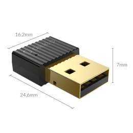 ORICO ADAPTER BLUETOOTH 5.0, USB-A, CZARNY