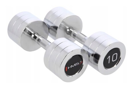 Hantle chromowane 2x10kg HMS CHD10 Hantle chromowane 2x10kg HMS CHD10