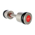 Hantle chromowane 2x9kg silikonowe elementy HMS HH09