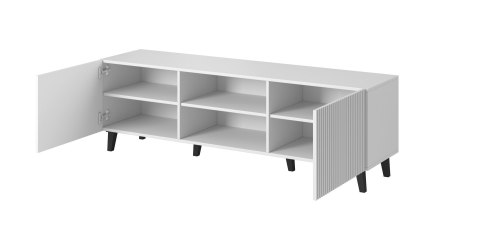 Szafka RTV PAFOS 150x40x52 biały mat Szafka RTV PAFOS 150x40x52 biały mat