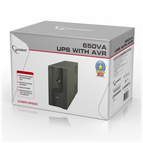 Zasilacz awaryjny UPS ENERGENIE Power Cube UPS-PC-652A (Desktop, TWR; 650VA) Zasilacz awaryjny UPS ENERGENIE Power Cube UPS-PC-652A (Desktop, TWR; 650VA)
