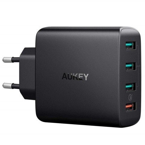 AUKEY 4XUSB ŁADOWARKA SIECIOWA PA-T18 BLACK AUKEY 4XUSB ŁADOWARKA SIECIOWA PA-T18 BLACK