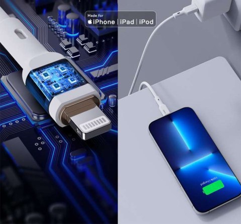 AUKEY CB-SCL2 KABEL USB-C LIGHTNING QC PD 1.8M 27W AUKEY CB-SCL2 KABEL USB-C LIGHTNING QC PD 1.8M 27W