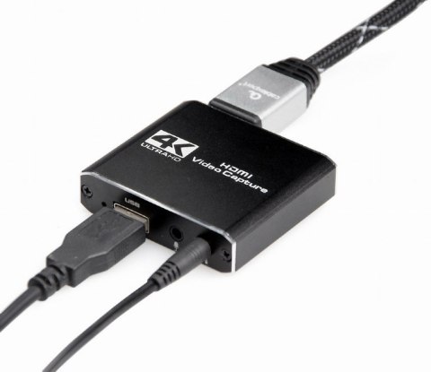 GEMBIRD GRABBER USB HDMI 4K NAGRYWARKA OBRAZU, PASS-THROUGH GEMBIRD GRABBER USB HDMI 4K NAGRYWARKA OBRAZU, PASS-THROUGH