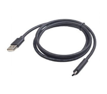 Kabel GEMBIRD CCP-USB2-AMCM-1M (USB 2.0 M - USB typu C M; 1m; kolor czarny) Kabel GEMBIRD CCP-USB2-AMCM-1M (USB 2.0 M - USB typu C M; 1m; kolor czarny)