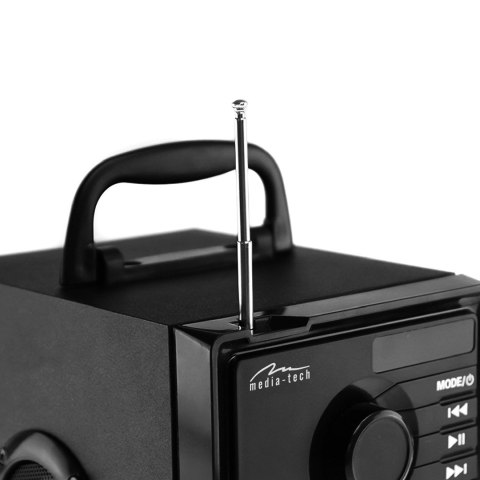 MEDIA-TECH GŁOŚNIK BLUETOOTH BOOMBOX SILVER 15W RMS MT3179 MEDIA-TECH GŁOŚNIK BLUETOOTH BOOMBOX SILVER 15W RMS MT3179