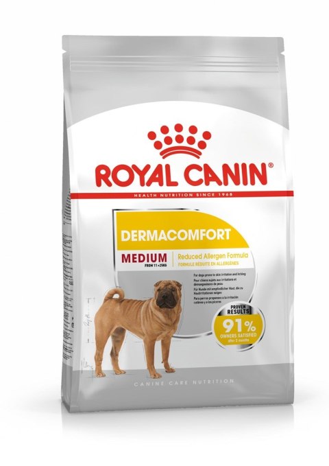 ROYAL CANIN CCN Dermacomfort Medium - sucha karma dla psów ras średnich z wrażliwą skórą - 12 kg ROYAL CANIN CCN Dermacomfort Medium - sucha karma dla psów ras średnich z wrażliwą skórą - 12 kg