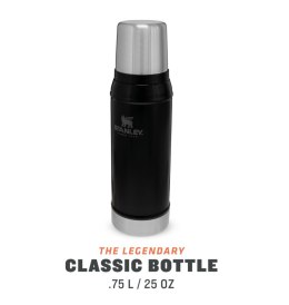 Stanley termos LEGENDARY CLASSIC - MATTE BLACK 0,75L